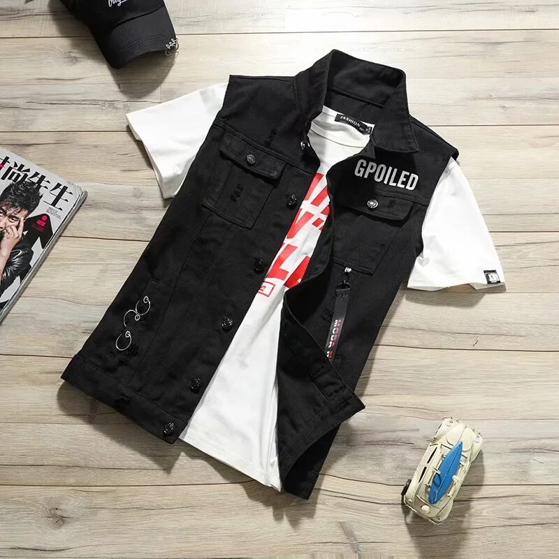 工装牛仔外套男士电焊防溅耐磨外衣 Boom厂家批发夹克