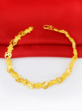 仿真黄金久不掉色欧币风幸运珠