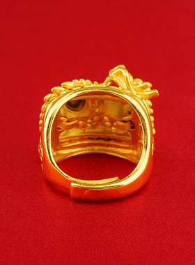 霸气风镂空图腾久不褪色仿真黄金