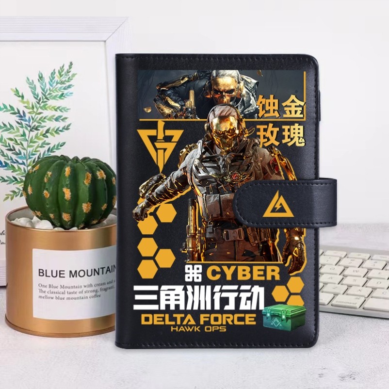 三角洲行动笔记本威龙红狼蜂医手账本酷帅男孩游戏本子横线本日记,淘宝优惠券,粉丝福利购,淘宝优惠卷