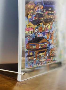 亚克力拼高透拼图框2000片专用