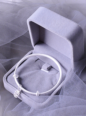 平安福小众风isn网红纯银手镯