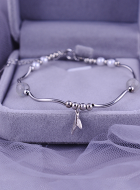 手链鱼尾小众设计ins轻奢夏