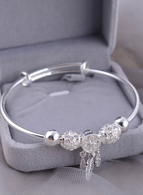 925纯银手镯捕梦网手环高级轻奢