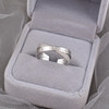 925 sterling silver eight-pointed star ring, retro design, exquisite high-end light luxury temperament index finger ring for women, cold style engraving