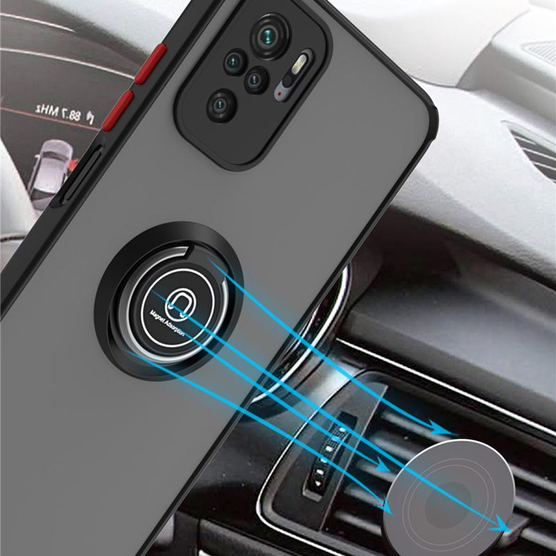 适用小米POCOX5Pro手机壳新款pocof3/x3pro磨砂硅胶硬壳m3个性创意m4pro男女F4GT全包防摔x4gt指环支架保护套 - 图2