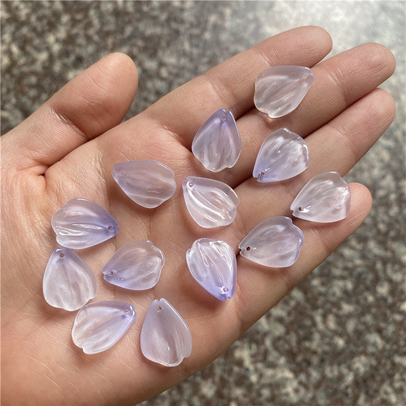 50片琉璃花瓣14*18mm丁香花古风发簪玉簪步摇绑花材料,淘宝优惠券,粉丝福利购,淘宝优惠卷