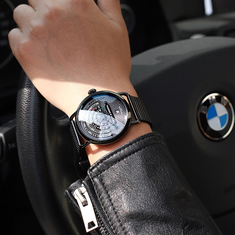 故宫联名男士2023新款瑞士机械表 卡之蓝手表国产腕表