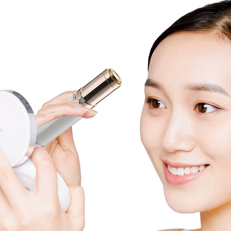 美人计福诺鑫专卖店电动修眉刀剃眉笔自动修眉神器美容修剪器女士专用脱毛刀刮眉仪器0