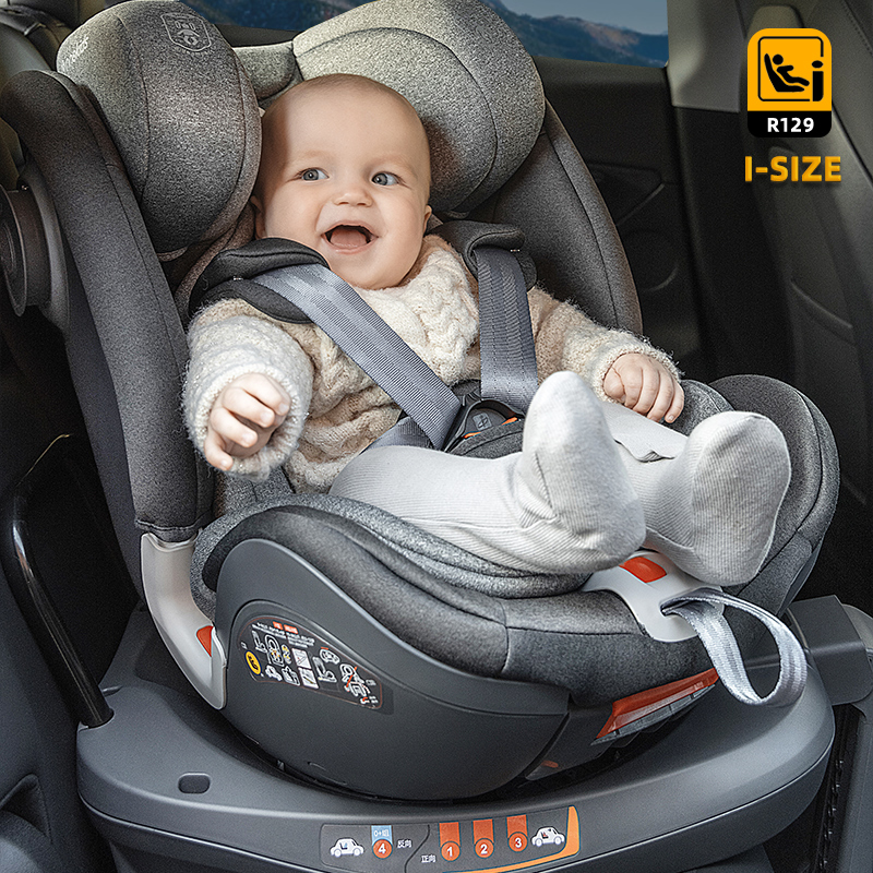 innokids儿童安全座椅汽车用0-4-12岁婴儿车载宝宝360度旋转便携