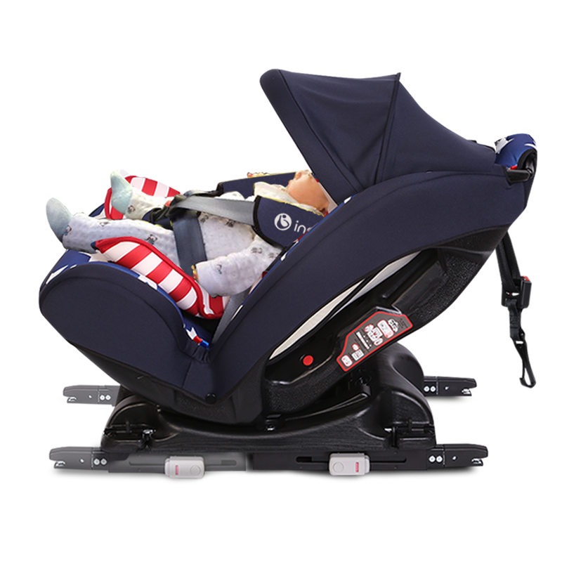 innokids汽车用儿童安全座椅0-12岁婴儿宝宝新生儿4档可躺isofix - 图3