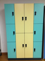 Custom factory staff locker Locker Wood Dormitory Locker Six Door Bathroom changing cupboard with lock 24 door Shoe cabinet