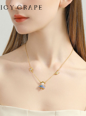 稻草人珍珠项链女配饰