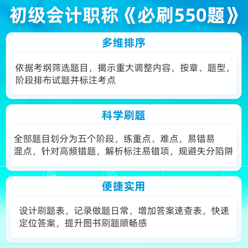 新书现货正保会计网校初级会计教材2024会计师资格证职称考试图书练习册试题库必刷550题初级会计实务经济法基础2本