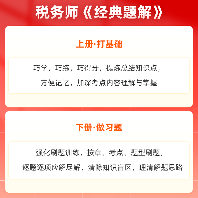 即将现货 正保会计网校注册税务师2024教材职业资格考试税法一经典题解基础阶段讲义强化刷题提升试题练习册习题库梦2图书2本 - 图1