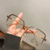 Xiaohong Book Myopia Glasses Женские чистые красные рамки прозрачная зеркало глазной кадры Корейское издание хаокс 18019