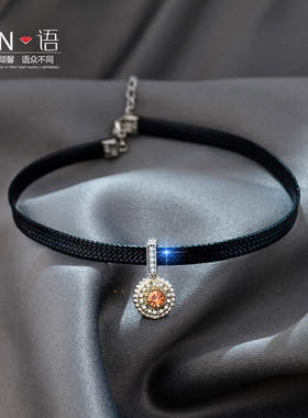 复古巴洛克项链女锁骨链短款韩版