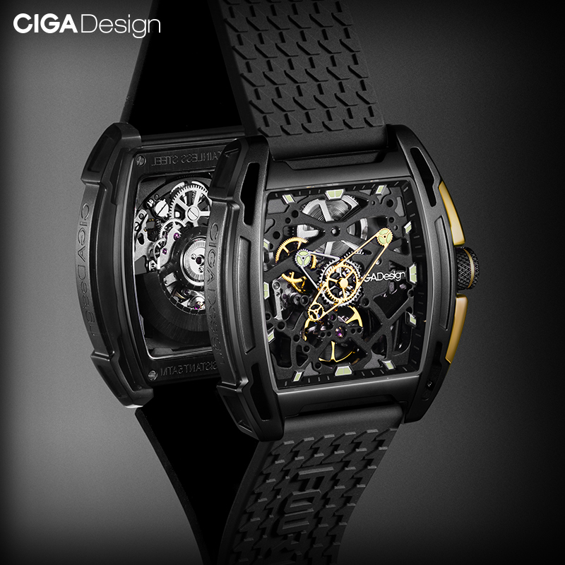 FOURTRY联名款CIGA design玺佳机械表 Z系列锋芒探索潮流合伙人