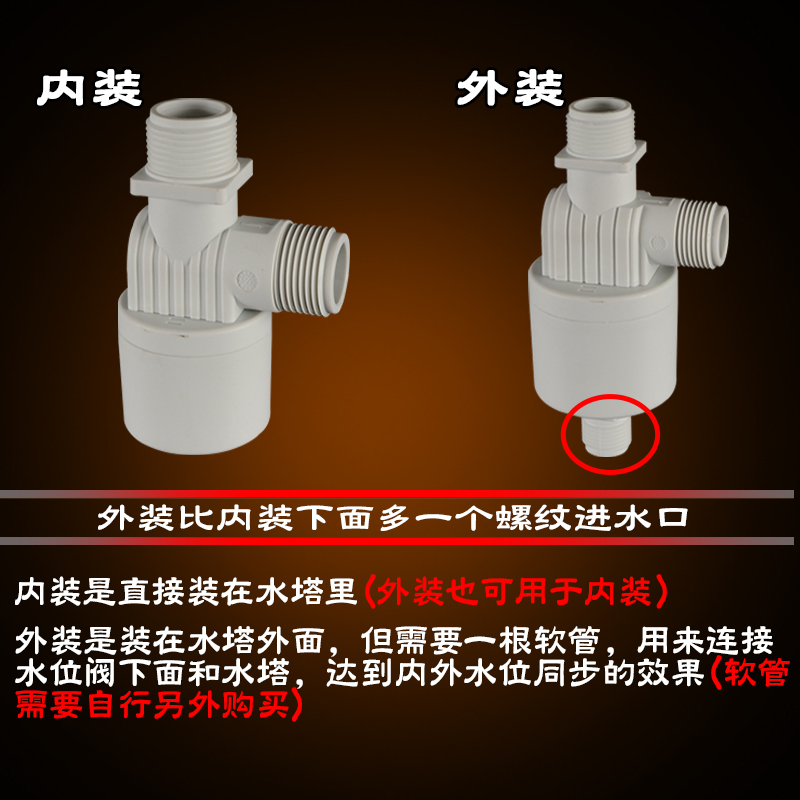 太阳能水箱水塔浮球阀家用4分6分全自动水位开关控制阀液位进水阀 - 图1