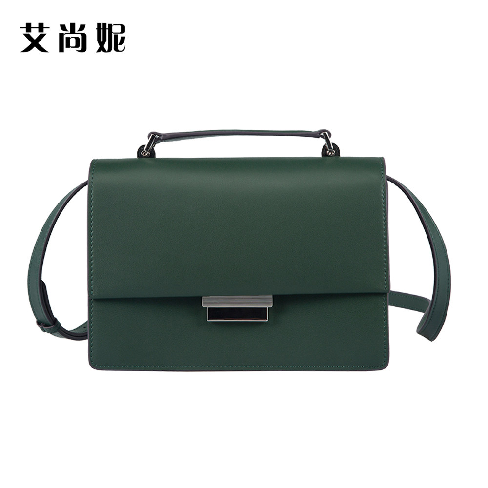 真皮小方包2020新款ck夏天包豆腐包 艾尚妮箱包女士包袋