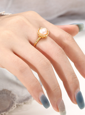 致闺蜜女s925银戒指空托