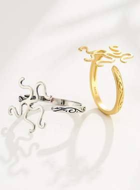 致闺蜜女s925银材质随形戒指空托