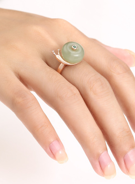 纯银戒指空托古法金S925平安男女