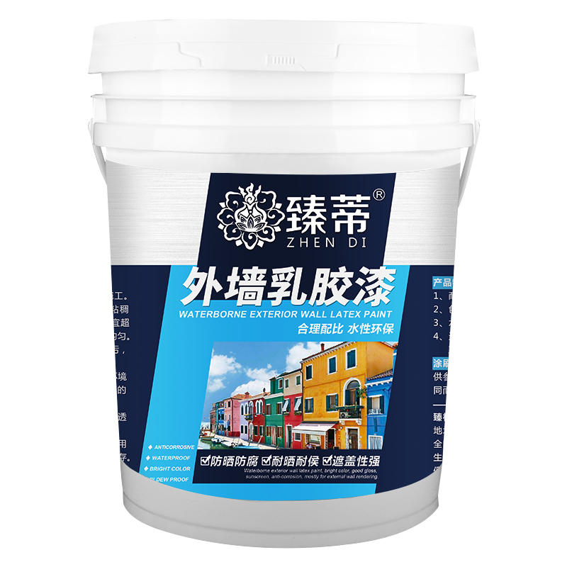 外墙漆防水防晒乳胶漆室外油漆涂料家用自刷水泥墙专用面漆罩面漆 - 图3