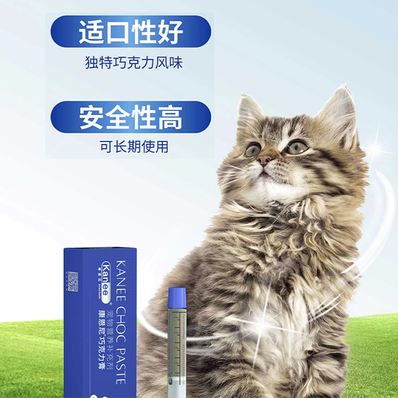 [康恩尼巧克力膏宠物感冒狗狗猫咪口炎猫鼻支炎支杯状呼吸道感染]