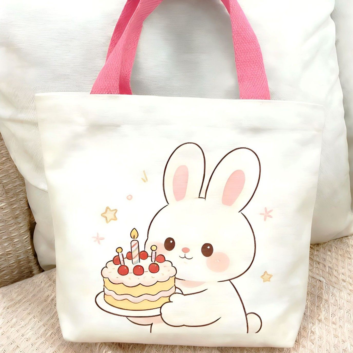 2026马年卡通动漫帆布包可爱独角兽儿童幼儿园帆布袋伴手礼手提袋,淘宝优惠券,粉丝福利购,淘宝优惠卷