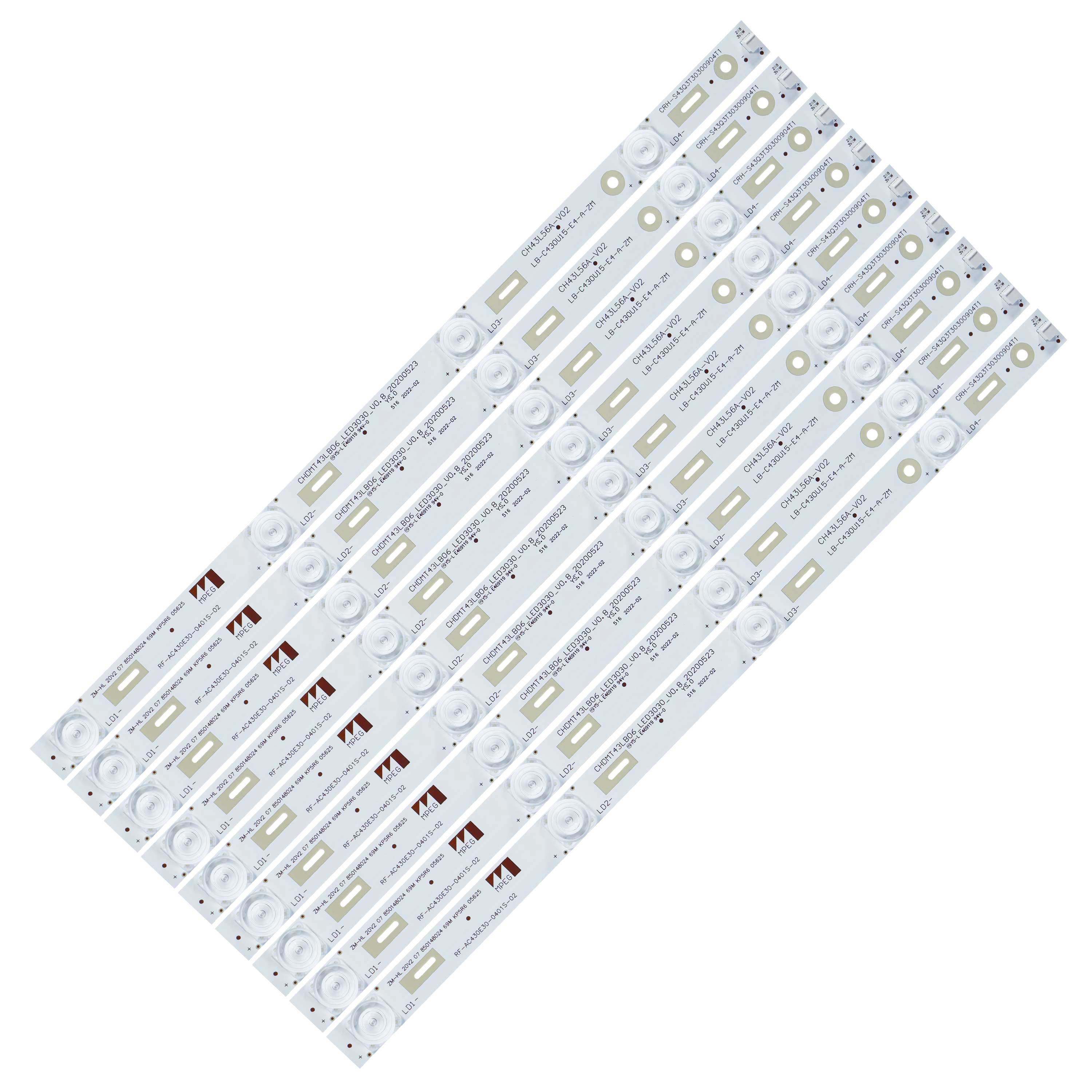 适用长虹43Q3T 43E9600 43Q5N 43Q3TA 43Q37灯条CH43L56A-V02背光-图3