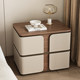No installation, full solid wood large size medium-sized cream style