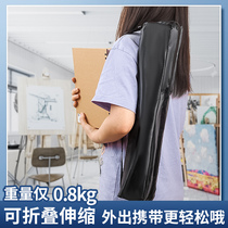 Portable folding easel hand-shaking fine art raw sketch special frame drawing board bracket Foldable metal triangle