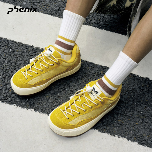 phenix菲尼克斯Urban雪摩克冬季新款嘭嘭鞋运动厚底户外休闲板鞋 - 图1