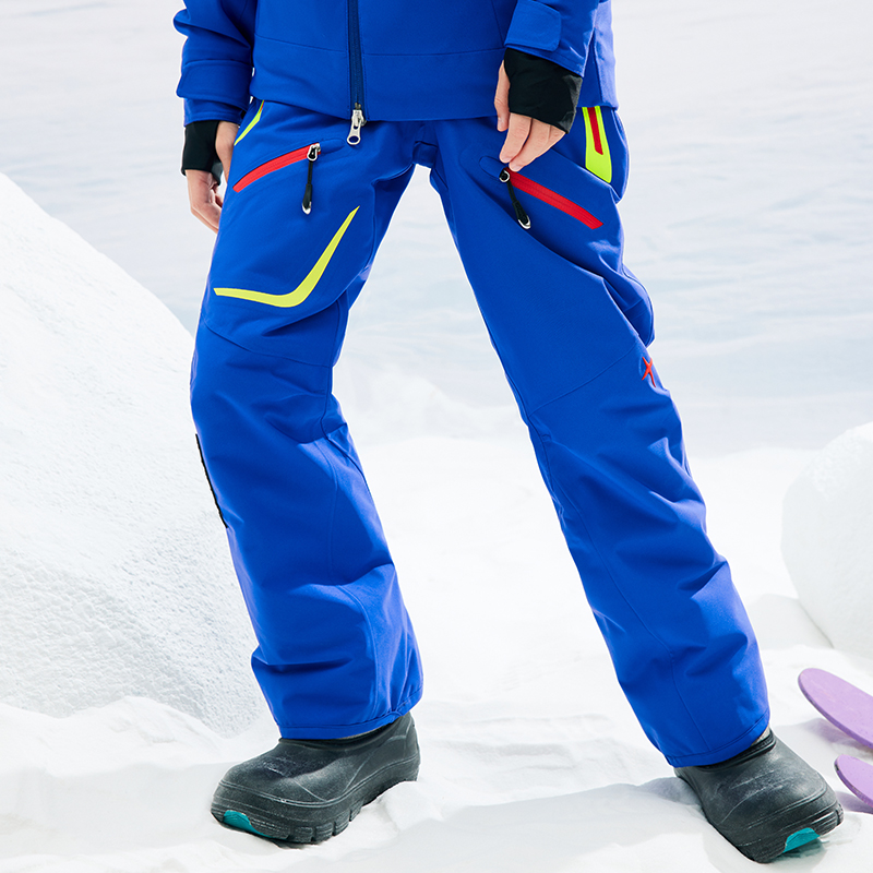 phenix菲尼克斯 国家队系列 男女童大童单双板滑雪裤保暖防水长裤 - 图0