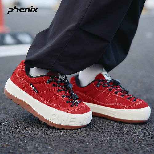 phenix菲尼克斯Urban雪摩克冬季新款嘭嘭鞋运动厚底户外休闲板鞋 - 图0