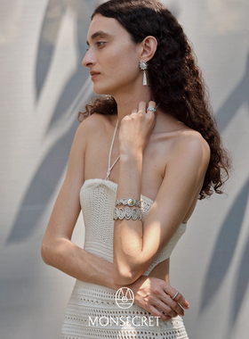 MONSECRET太阳图腾螺旋绳结手镯