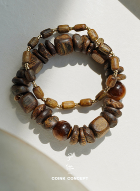 ZIXIU子休原创沉香小圆手链