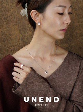 UNEND止续循纹Kora小号项链