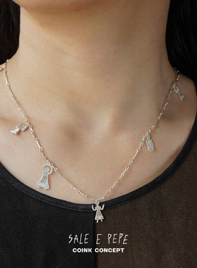 SALEEPEPE纯银假日项链