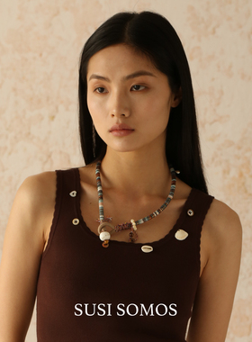 罗马假日编绳短项圈项链