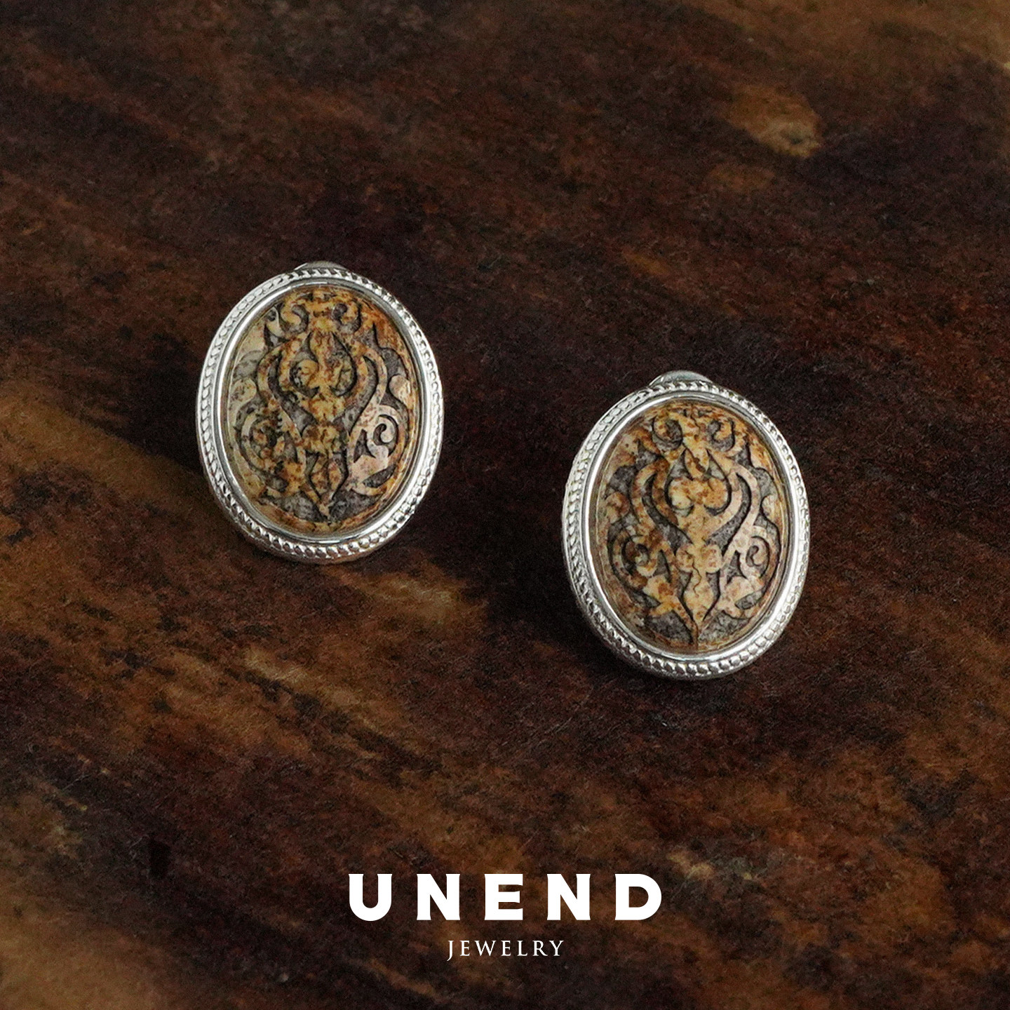 UNEND止续 刻影Endless耳钉 纯银原创设计红玛瑙银饰耳饰 默叙,淘宝优惠券,粉丝福利购,淘宝优惠卷