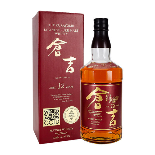 仓吉12年纯麦威士忌 Kurayoshi 12 Year Old Pure Malt Whisky - 图0