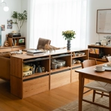 Деревянный сосед +1 Модуль шкаф с твердым деревом многофункциональный бесплатный комбинированный шкаф телевизор хранения шкаф