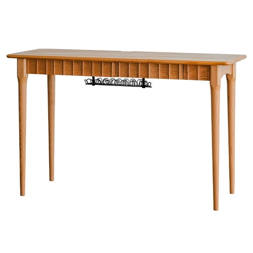 Деревянный сосед/Jimei маленький стол скандинавской сплошной древесина длинная полоска узкие столы с стеной современный ящик компьютерный стол с твердым деревом.