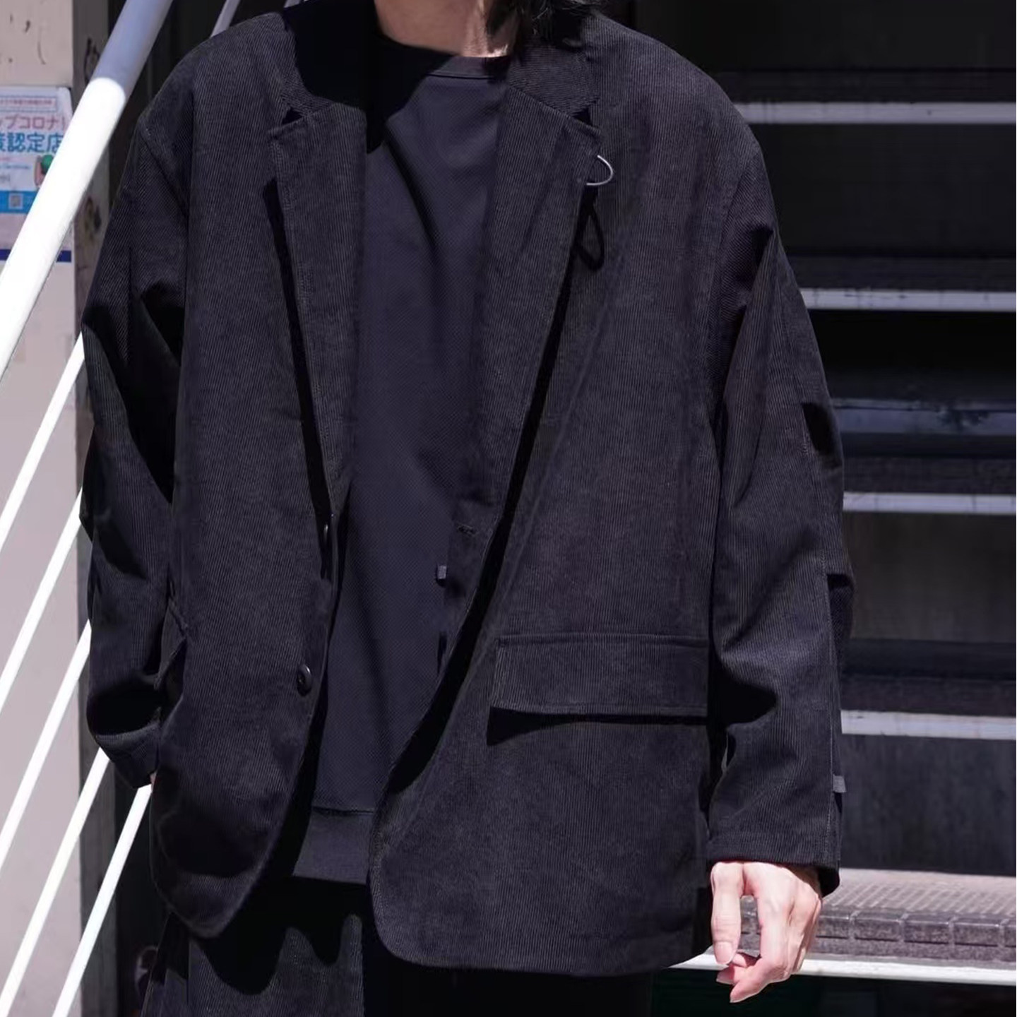 25AW DW同款 日系复古灯芯绒户外休闲宽松男女同款西服外套,淘宝优惠券,粉丝福利购,淘宝优惠卷