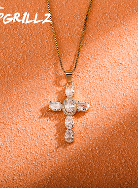 TOPGRILLZ锆石镶嵌情侣