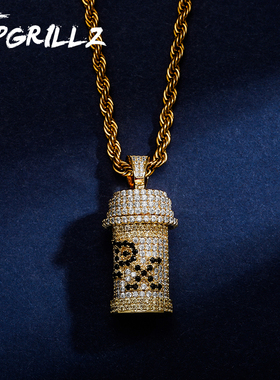 欧美ins原创可拆卸项链吊坠