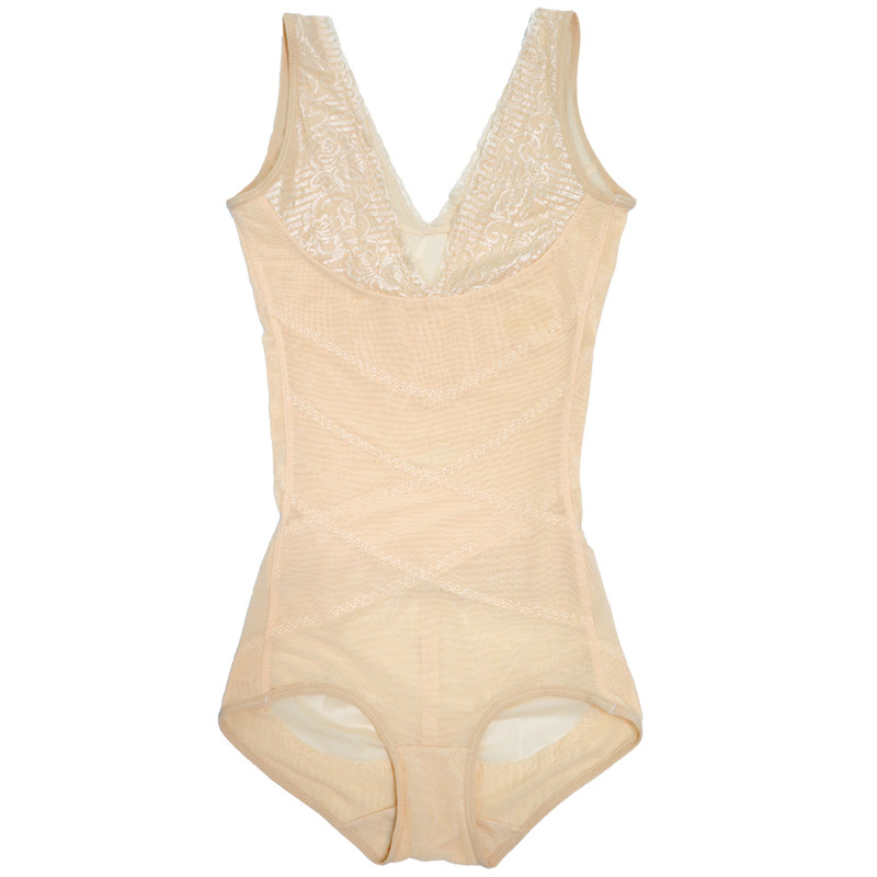 加强版收腹束腰产后瘦身塑形女内衣 轩迪芬塑身连体衣