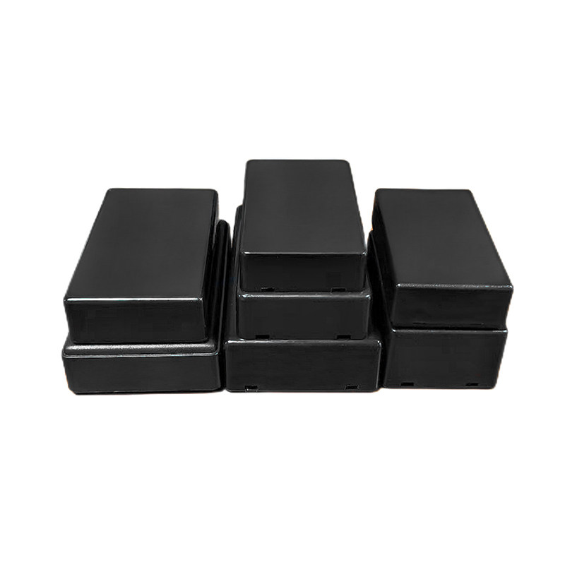 USB塑料电源外壳黑色自扣式分线盒 小接线盒线卡盒 电子仪表壳体,淘宝优惠券,粉丝福利购,淘宝优惠卷